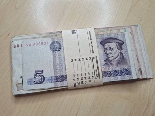 1000 mark ddr banknoten - ddr,