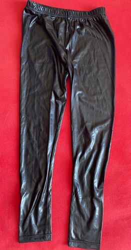 Wetlook leggings schwarz - leggings, gr.