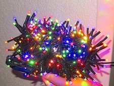 Lumida XMAS 400 LED Lichterkette Timer Outdoor warmweiß multicolor Dekoration