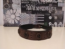 Hunter Hunde Halsband  Größe 50  cm / von 36-43 cm Leder weiches Leder