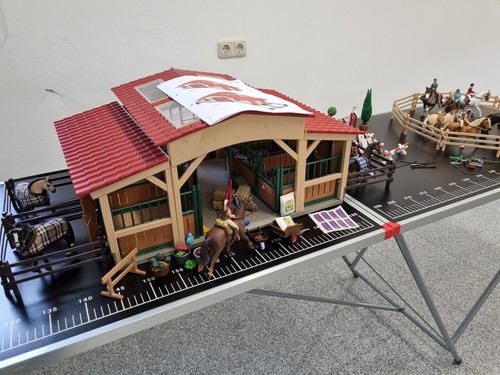 Schleich reiterhof mit - reiterhof,