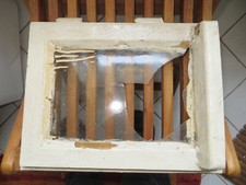 Kellerfenster Flügel, kleines Fenster, alt, Fensterflügel 27 x 34,5 x 3,5 cm