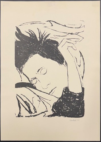 Erich heckel schlafende - erich,