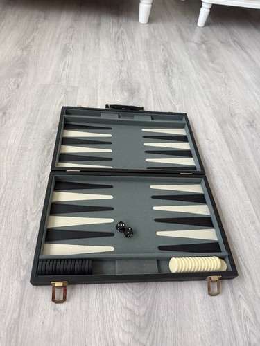 Backgammon lederkoffer - im,