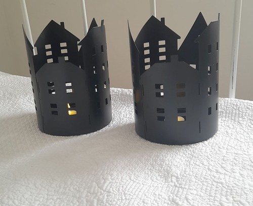 Gothic black windlichter - gothic,