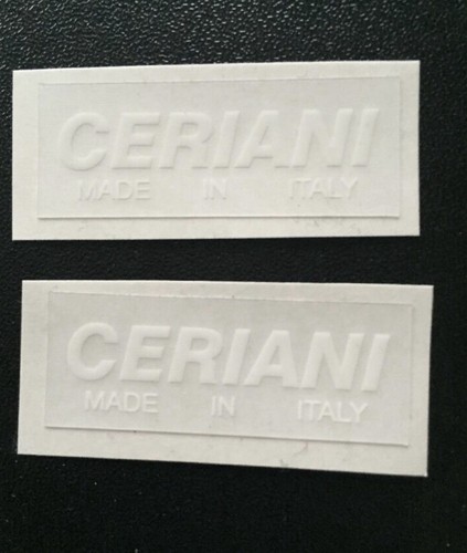 Paar aufkleber ceriani weiss - ceriani,