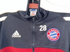 Spieler Training Bayern München  Jacke Opel Trikot Football Shirt 90er adidas M