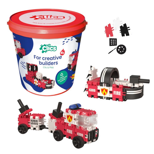 Clics bucket 8in1 - bucket, feuerwehr