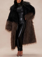 *** MANTEL KUNSTPELZ OVERSIZE