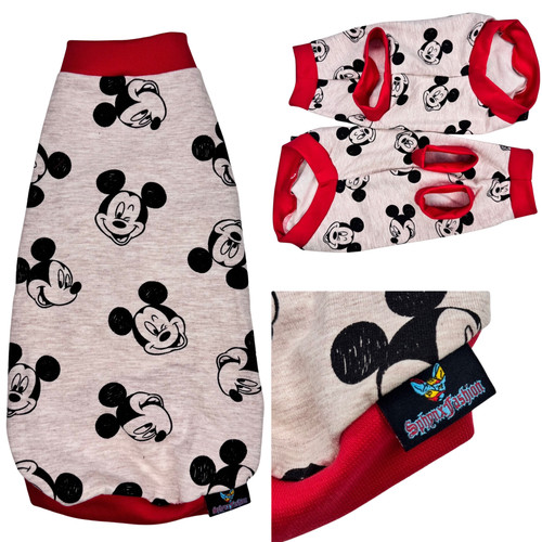 Micky mouse cotton knitt - og,