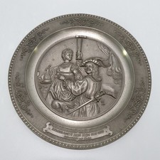 Zinteller Teller Wandteller