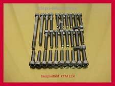 Schrauben Edelstahlschrauben Motorschrauben o.Anl. für KTM LC4  LC 4 600 620 640