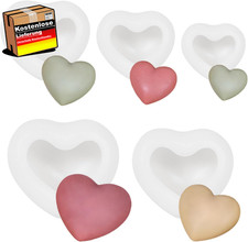 Herzförmige Silikonform