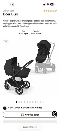 New sealed box - new, cybex