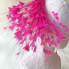 Fascinators feder blumen - fascinators,