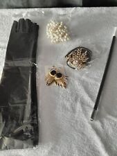 Gatsby - 20er Jahre - Modeschmuck - Karneval --- 9712/505