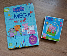 Peppa Wutz Spielset Malblock und Mini-Puzzle