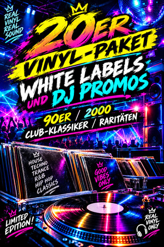 20x vinyl paket - vinyl, white