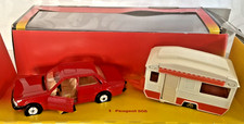 Corgi Gift Set 1 GS1 Peugeot 505 und Caravan - seltenes Set aus nahe Ende von Mettoy