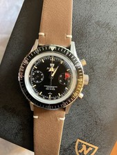 Nivada Grenchen Chronomaster Aviator Sea Diver Chronograph  Handaufzug SW510M