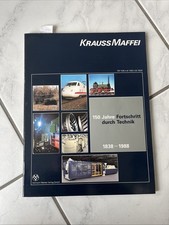 Heft Krauss Maffei 150 Jahre