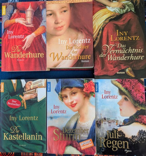 Bücherpaket iny lorentz - 6x,