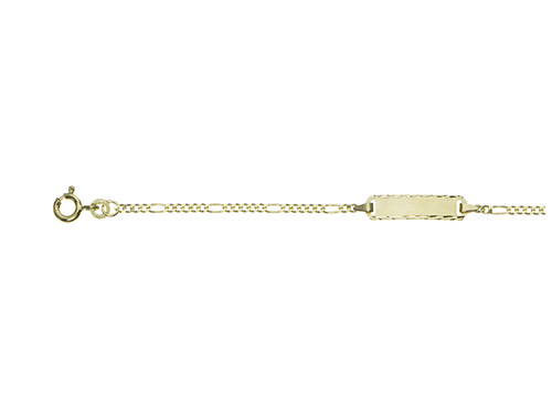 Kinderarmband 585 gelbgold - kinderarmband,