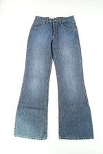 ATO Jeans Hose W27 L30 27/30 blau stonewashed Schlaghose Denim C201