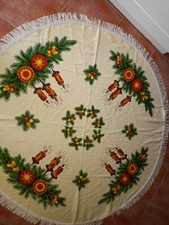 ddr tischdecke weihnachten Rund 130 cm