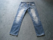 FISHBONE Hose Jeans Herren Gr. 34/32 blau