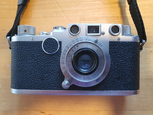 Kleinbildkamera leica iic von - kleinbildkamera,