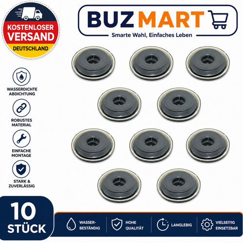 10x gummistopfen 40mm - 10x,