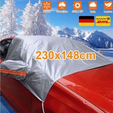 PKW Autoabdeckung Halbgarage Autogarage Wintergarage Schutzhülle hellgrau DE