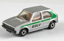 Matchbox Superfast 07C VW Golf I silbermetallic rare braune Einrichtung top