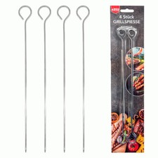 4x Grillzubehör Grillspieße