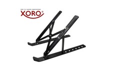 XORO Laptop aluminium Ständer für 10" bis 15,6" Laptop/Tablet PC Halter, faltbar
