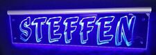 Steffen LED Namensschild oder dein Name LKW Truckerschild personalisiert Steff