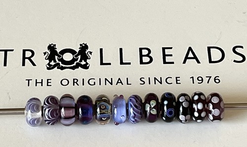 Trollbeads lila lavendel - trollbeads,