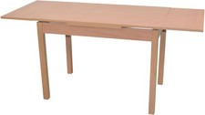 Auszugs-Esszimmertisch Buche-Nb 104-164cm ausziehbar Massivholztisch Ausziehtisc