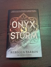Fairyloot Onyx Storm By Rebecca Yarros, Hardcover Signed