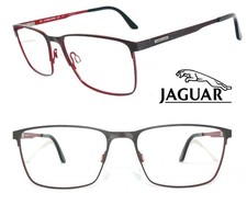 JAGUAR BRILLE SCHWARZ ROT