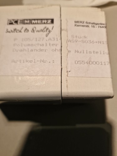 Vynckier merz 105 2 - merz, 1-2