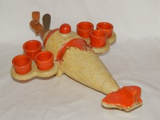 Art Deco Keramik Schnaps -