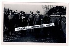 Inspektion RAD-Einheit DAF-Leiter Robert Ley Offiziere AK  2.WK orig. TOP 0003