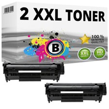 2x TONER Q2612A 12A für HP LaserJet 1010 1012 1015 1018 1022nw 3015 3020 AIO