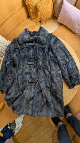Damen nerzmantel schwarz - damen,