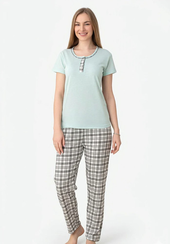 Damen schlafanzug pyjama set - damen,