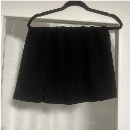 Schwarzer damen minirock kurz - schwarzer,
