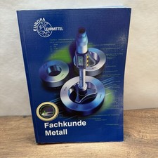Fachkunde Metall | Europa Lehrmittel | 2010 | 56. Aflg. | Maschinenbau Lehrbuch