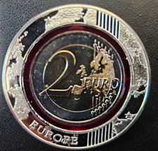 Münze Monaco 2 Euro 2017 Gracia Patricia Polymer-Gedenkmünze (VDM 111)